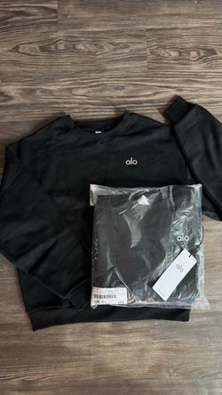 ALO CREWNECK BLACK