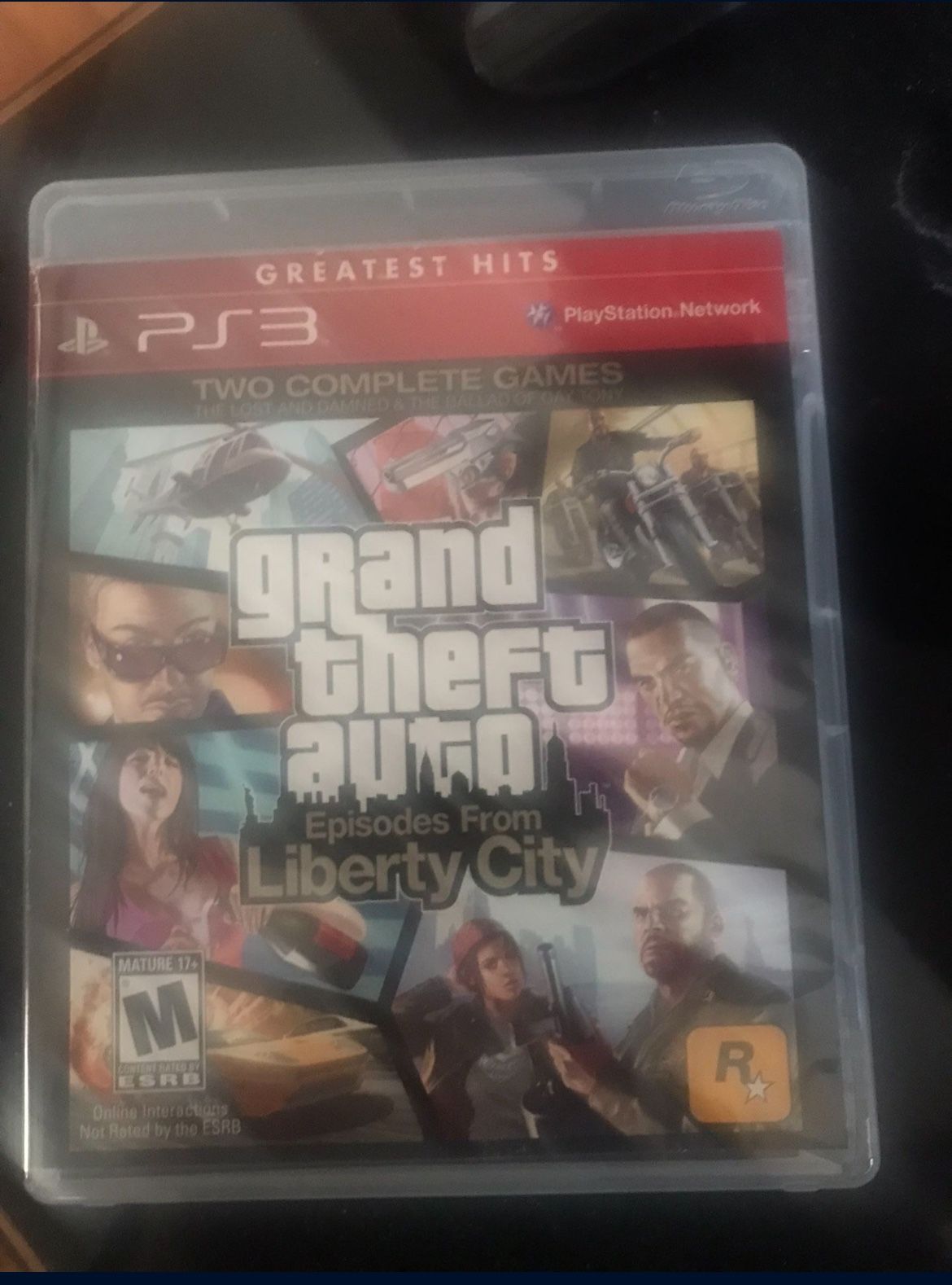 Gta Iv 4 EFLC episodes from liberty city tlad the lost and damned Tbogt ballad of gay tony ps3 Playstation 3