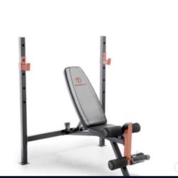 Olympic Bench With Weights And Bar