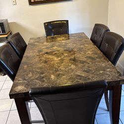 Dining table set  with 6 chairs