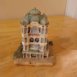 Vintage 1993 Liberty Falls Opera House Ceramic Village Decor 