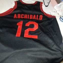 Archibald Clinton Signed High School Jersey