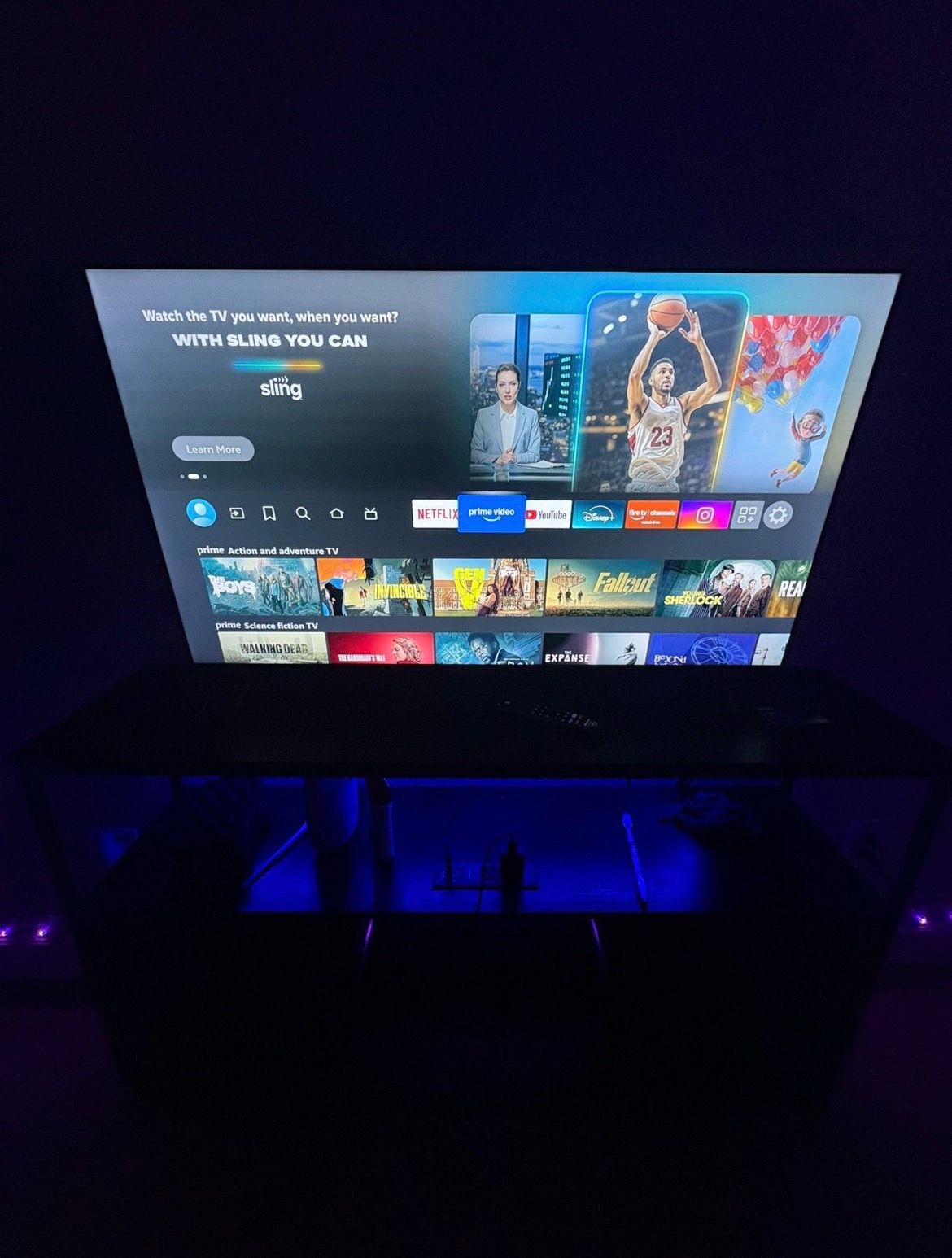 50 inch fire stick TV