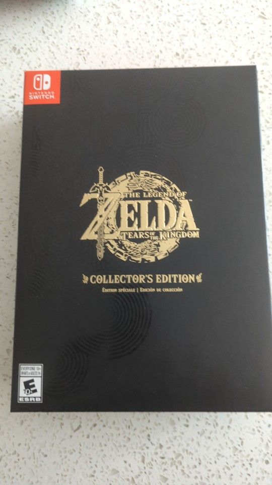 Nintendo Switch Legend of Zelda Tears of the Kingdom Collector's Edition
