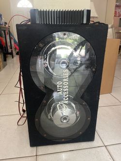 Subwoofer And Amplifier 