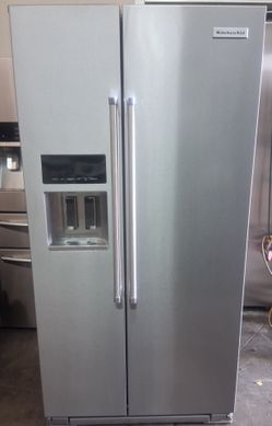 KitchenAid Stainless Steel Side-by-Side Refrigerator