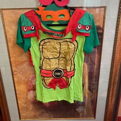 Ninja Turtle Girl/Ladies with Gloves (2) Mask and Belt Only 