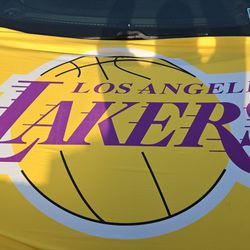Lakers Carhood Truckhood Flag 5ftx4ft $35 Firm On Price 