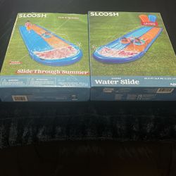 2 Water Slide One In each Box