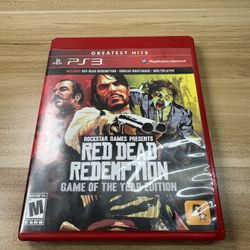 PS3 Red Dead Redemption Game Of The Year Edition 