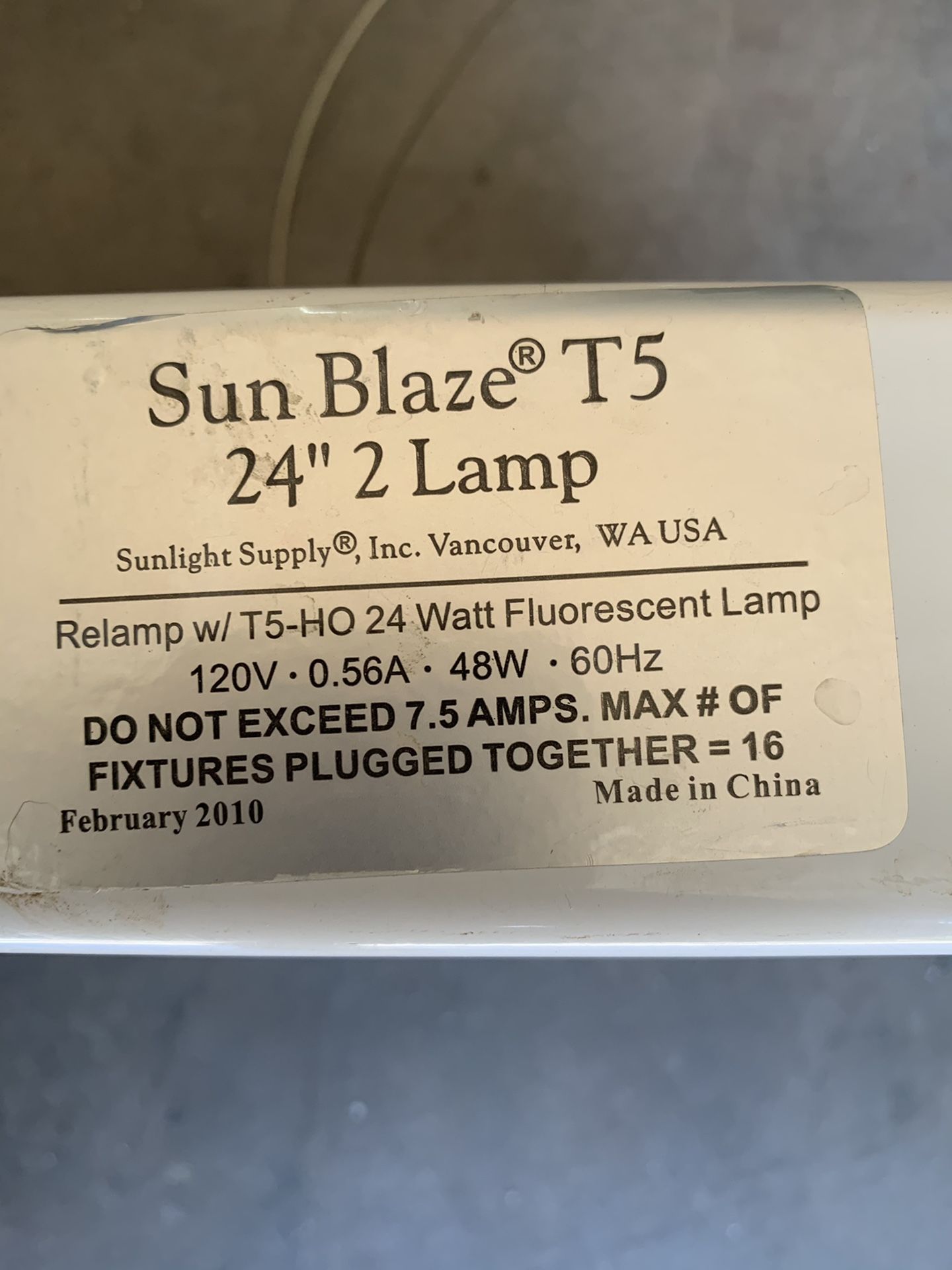 T5 24” 2 lamp