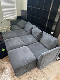 Modular Couch Sectional - with STORAGE!