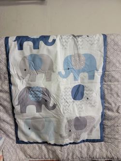 Baby Elephant Baby Crib Set