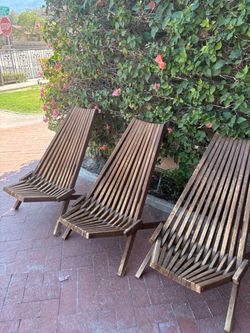 Patio chairs