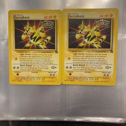 2 basic elctabuzz cards