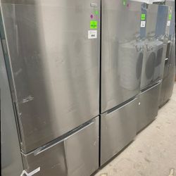 vissani bottom freezer refrigerator