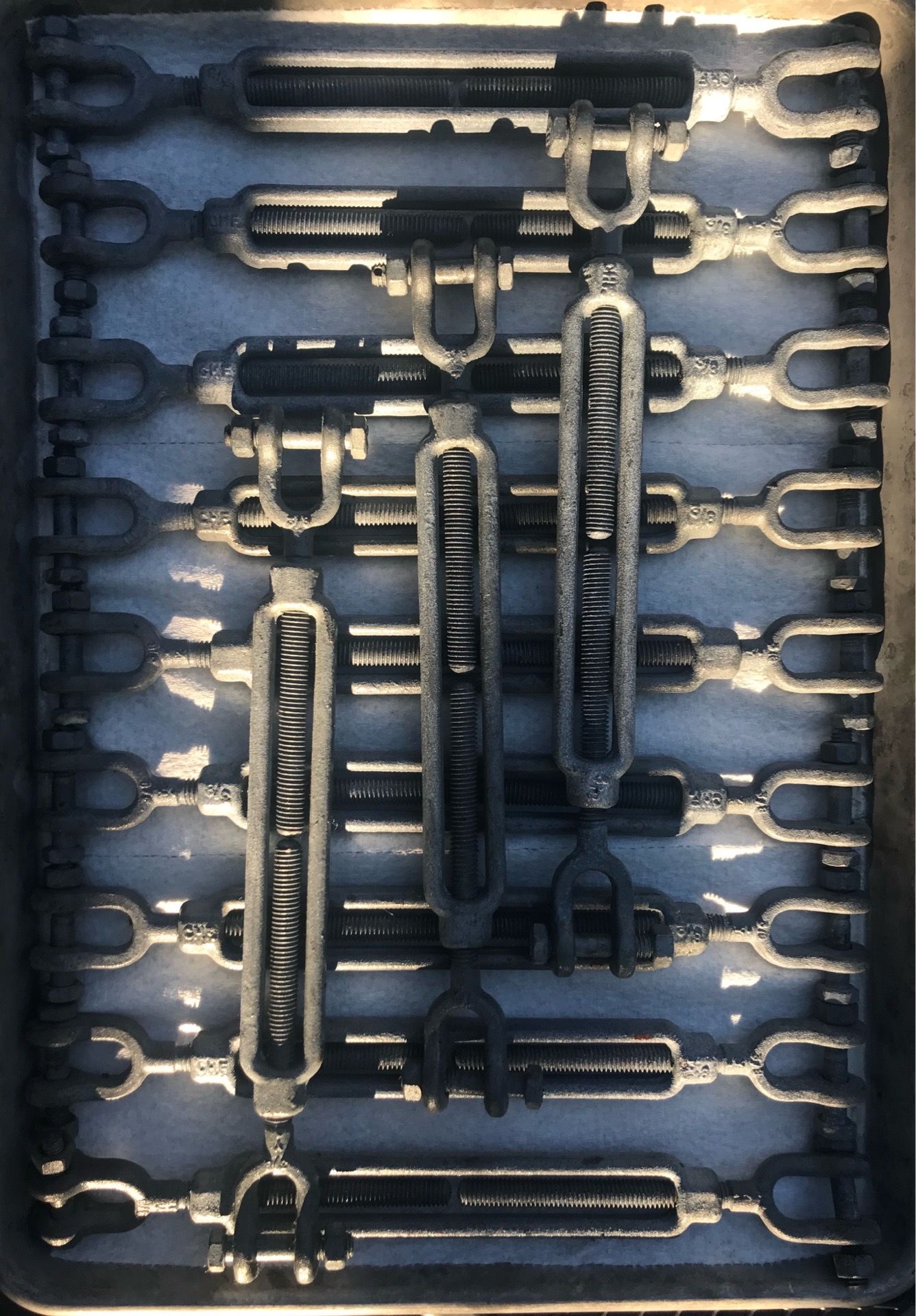 Chicago Hardware and Fixture Co turnbuckles