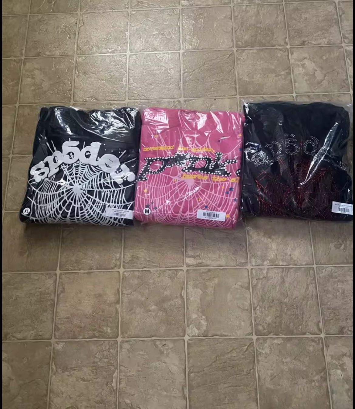 All Sizes Sp5der Hoodie