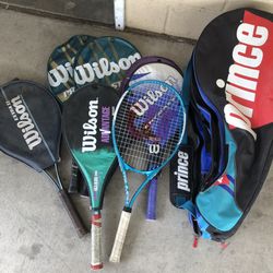 Vintage Tennis Rackets 