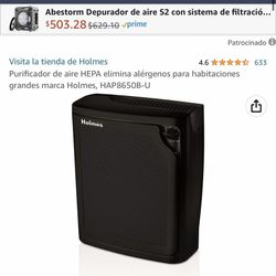 Air Purifier Holmes   Hepa Alergen 