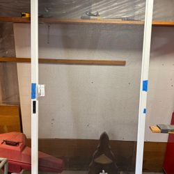 Vtg NOS Peachtree 78 1/2 X 35 1/2” Sliding Scrern Door Great Condition