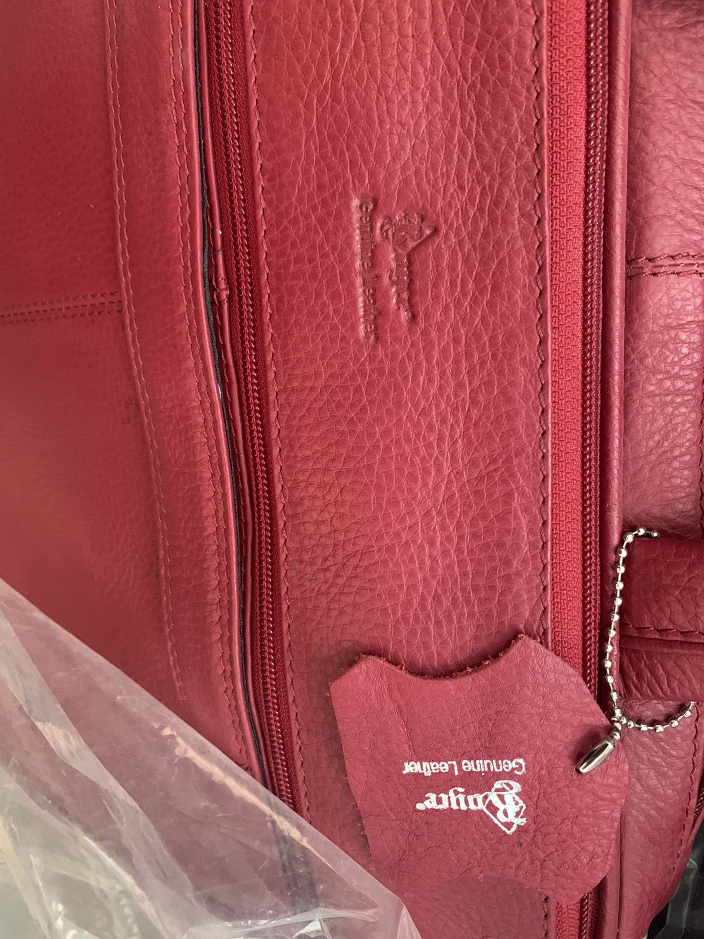 Royce Red Leather Briefcase / Laptop Bag ๐ผ