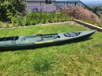 Fishing kayak.  Ocean Kayak Prowler