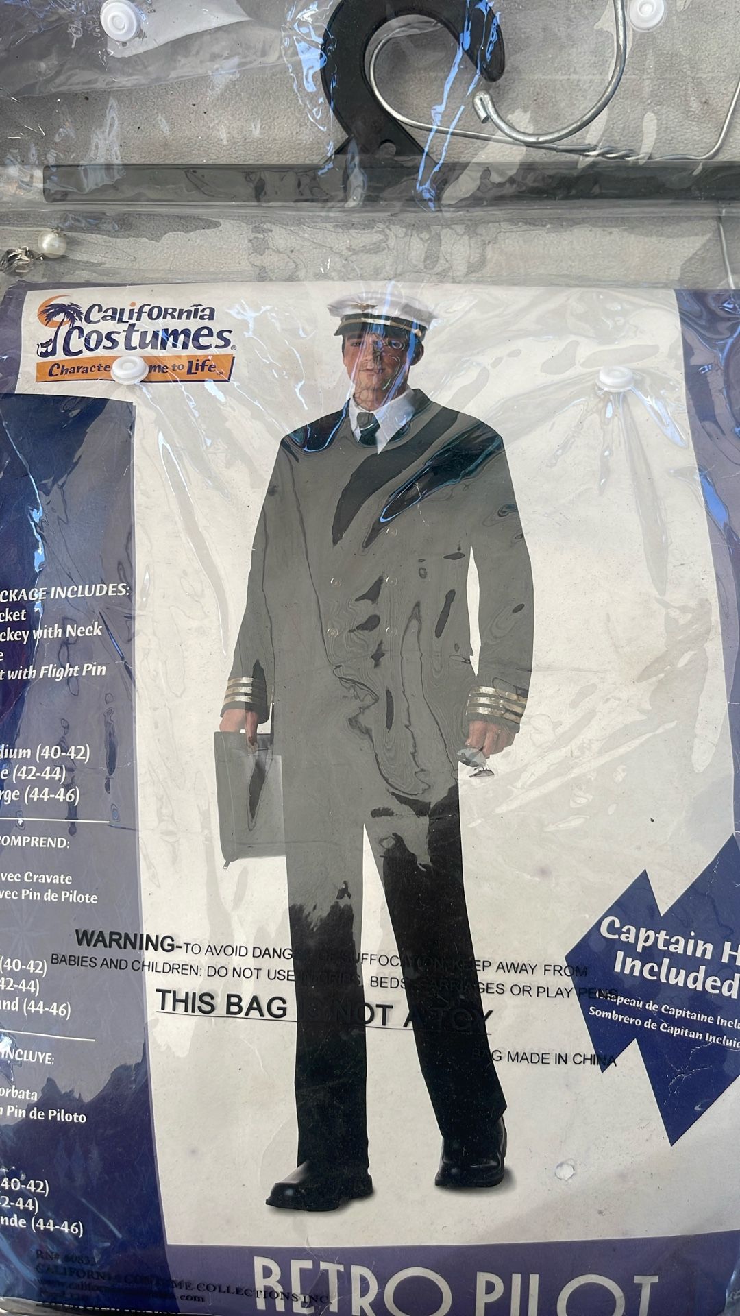 Halloween Costume Retro Pilot