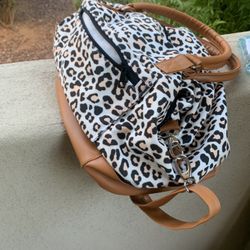 Leopard Carry On Travel Bag