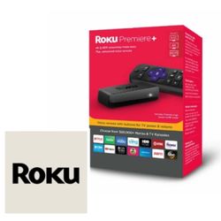 NEW!  Roku Premiere+ Digital Media Streamer with Voice Remote 4K/HDR/HD- 3921RW