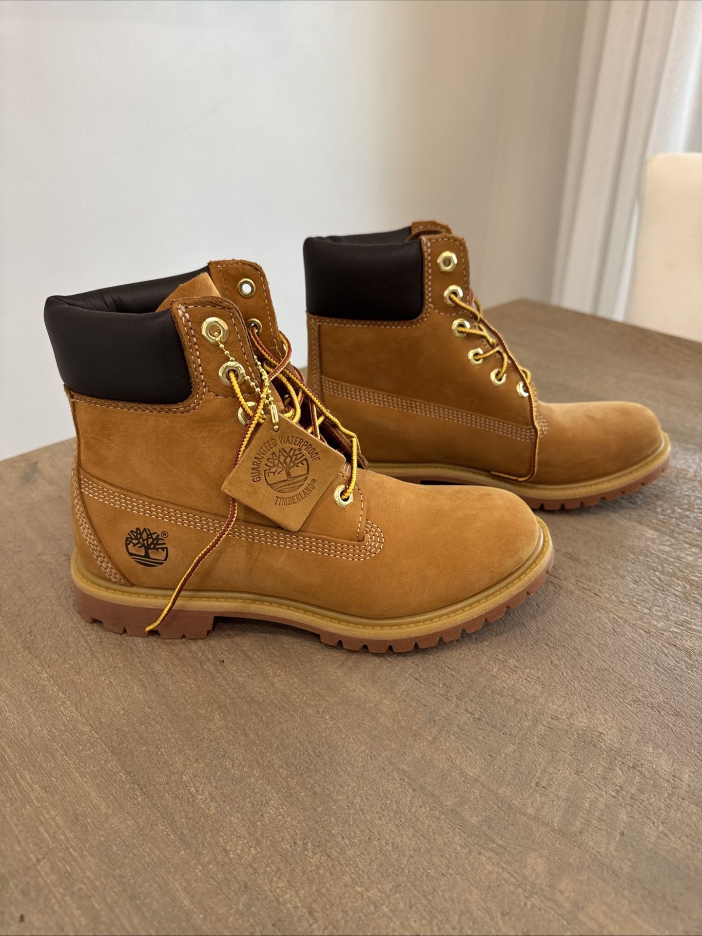 Timberland Linden Leather Boots Size 8