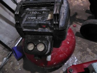 Porter-Cable Pancake Compressor Yeah That's Right