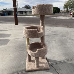New Beige Cat Condo