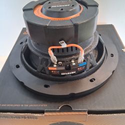 MEMPHIS (1) 8 INCH 2 OR 4 OHM SELECTABLE VOICE COIL 400 WATTS CAR SUBWOOFER 
