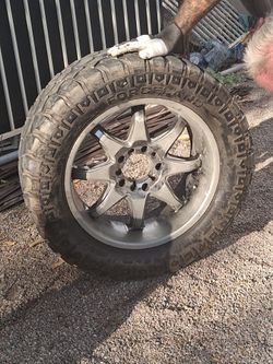Forceland MT Tire on Alloy Wheel