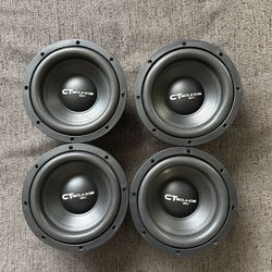 4- 8” CT Sounds bio. 300 Watts RMS Each