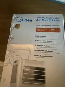 Midea portable air conditioner 7100 BTU