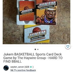Jukem Basketball 🏀 Card Game 🎯