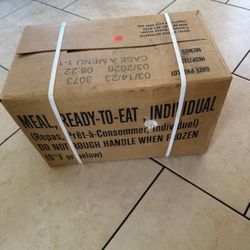 MRE (meal ready to eat)