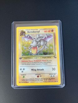 Aerodactyl 1st edition PRELRASE