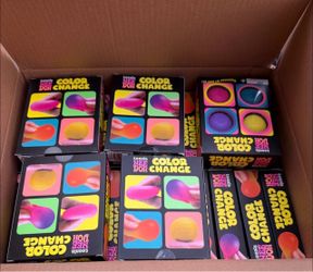 Teenie Nee Doh Color Change Stress Balls Bulk Lot