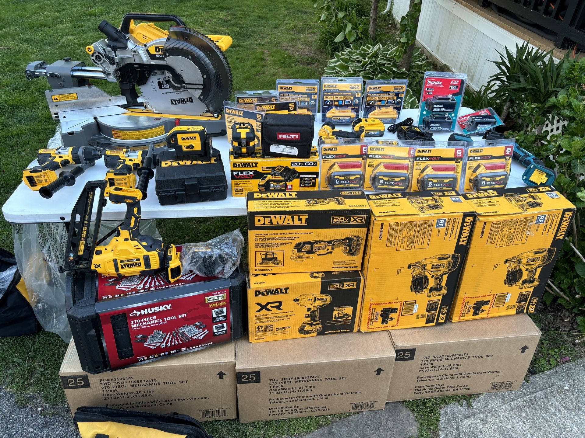 Dewalt,Milwaukee And Makita