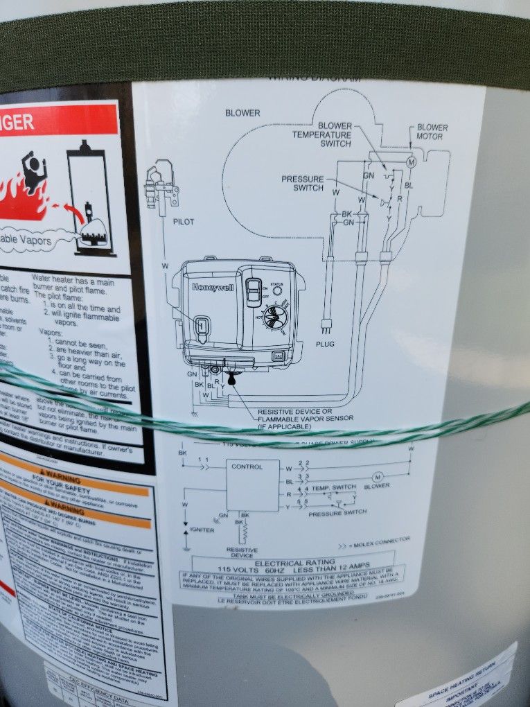 Bradford White 75 Gal. Natural Gas Power Vent Water Heater for Sale in Elmhurst, IL OfferUp