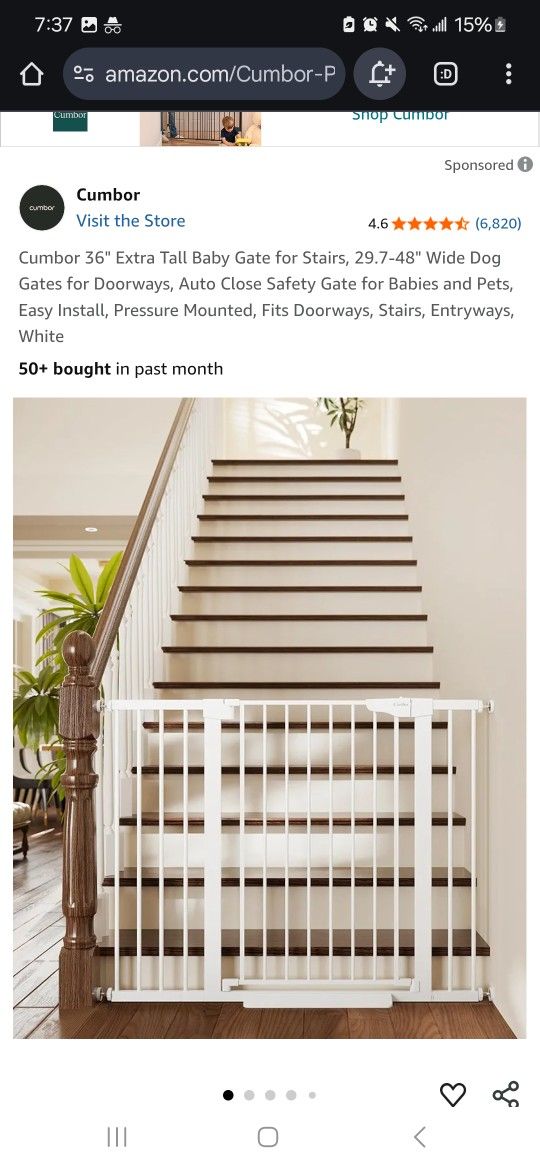 Extra Tall Baby Gate