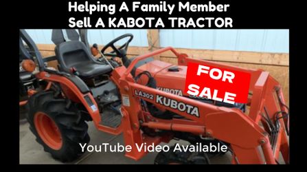 KUBOTA B7510 / LA302 Front Loader Diesel Tractor With $8000  In Attachments 