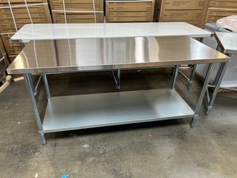 Commercial Grade Stainless Utility Table