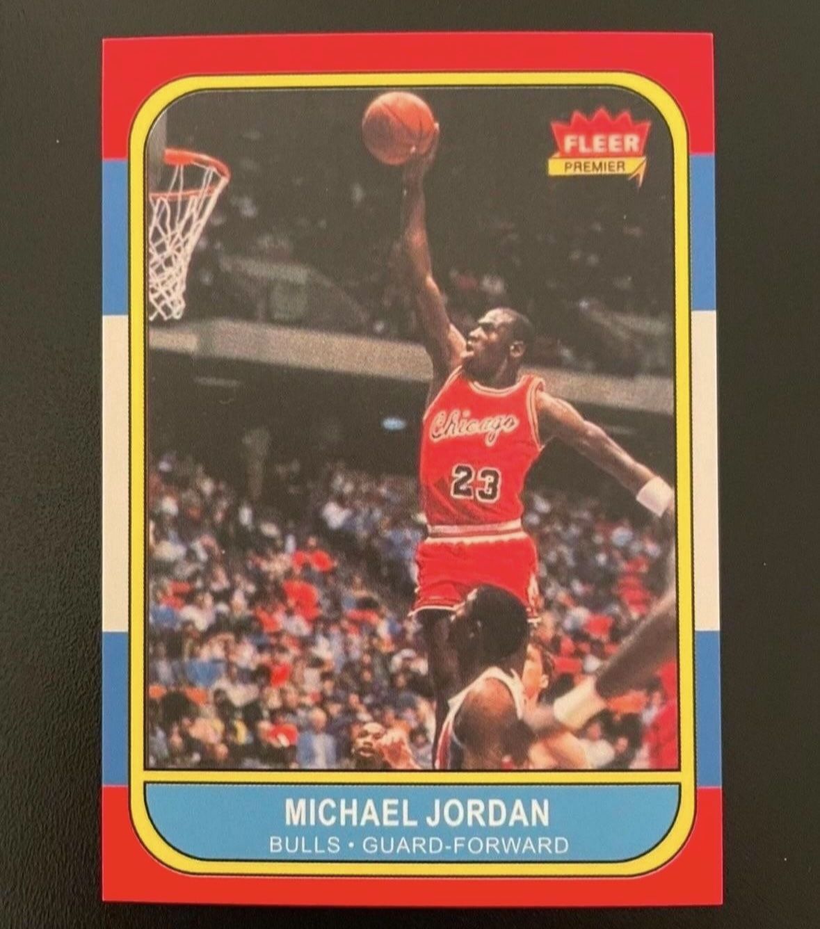 Michael Jordan - Fleer Rookie card - Mint!