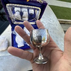 Silver Plated Goblets 