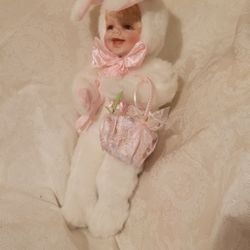 Porcelain Rabbit Doll