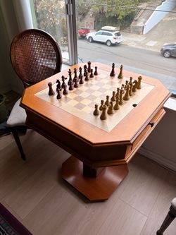 Chess / Backgammon Table